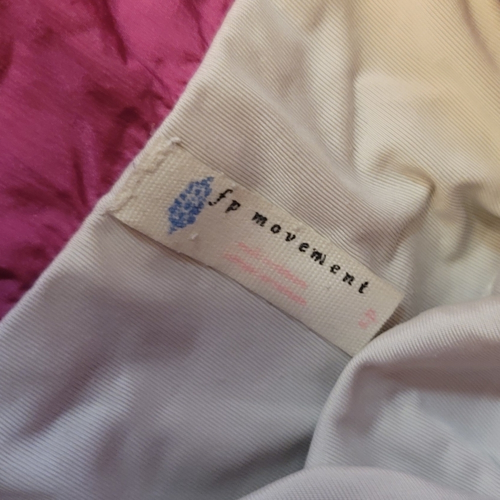FP Nylon running shorts hot pink fuscia with back mesh pocket "The Way" Movement - Picture 8 of 8